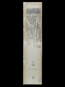 Bambou N° K.838 [motif de gravure sur bambou]