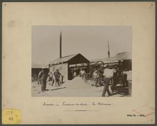 Nouméa, travaux du quai : la bétonnière