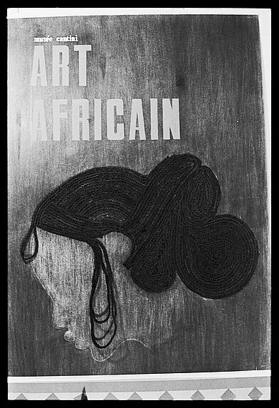 Sans titre [bande-film de six vues concernant des oeuvres réalisées pour l'exposition &quot;L'Art africain vu par les jeunes&quot;]