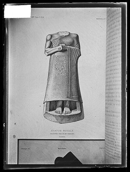 Statue Royale trouvée par M. de Sarzec, Louvre