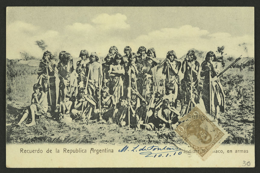 Indios del Chaco, en armes