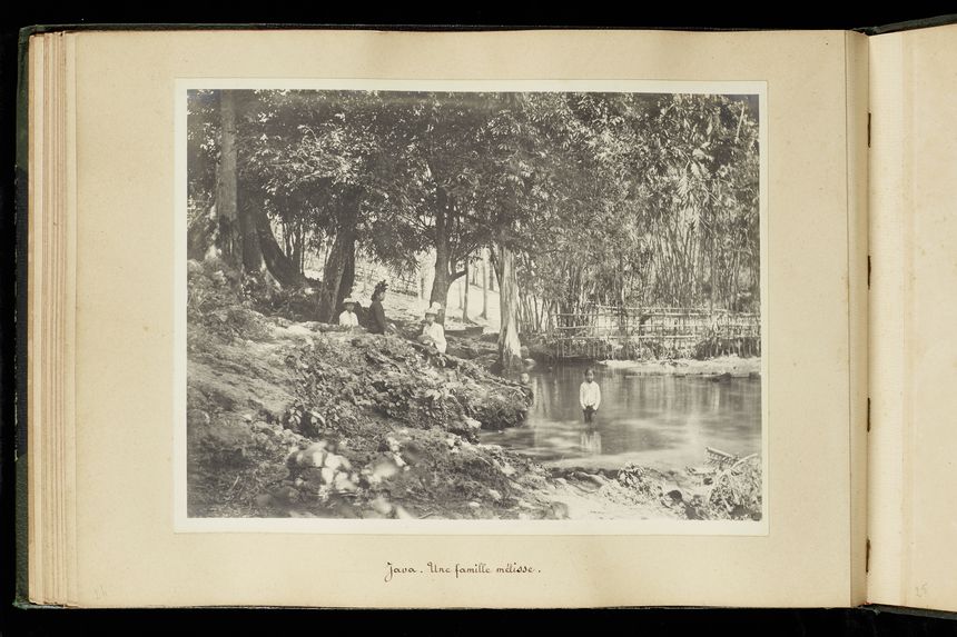 Album de photographies concernant Java