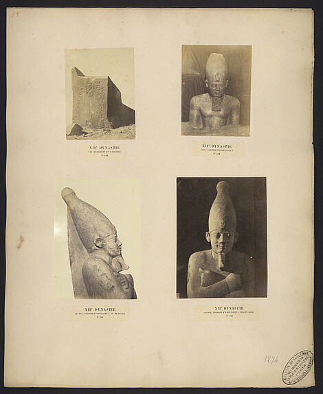 Abydos, colosse d'Usertasen I