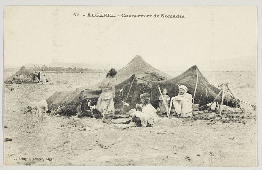 Algérie. - Campement des Nomades