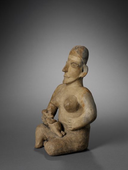 Statuette anthropomorphe : maternité