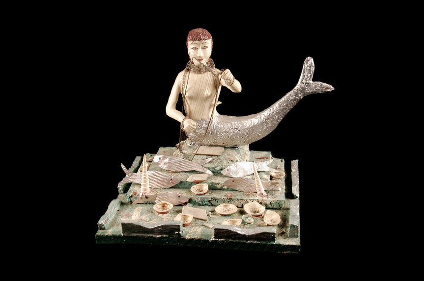Figurine représentant une divinité de l'eau