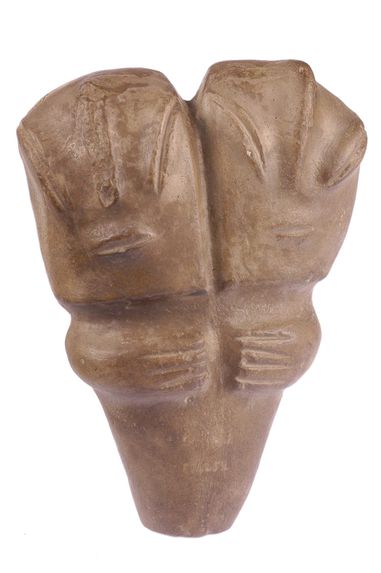 Figurine bicéphale (moulage)