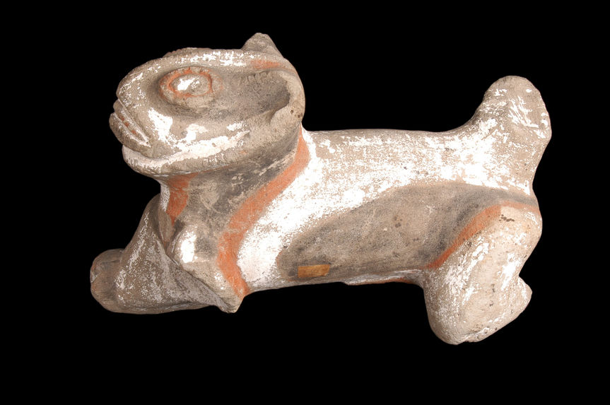 Sculpture zoomorphe (chien)