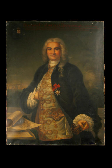 Portrait de Mahé de la Bourbonnais