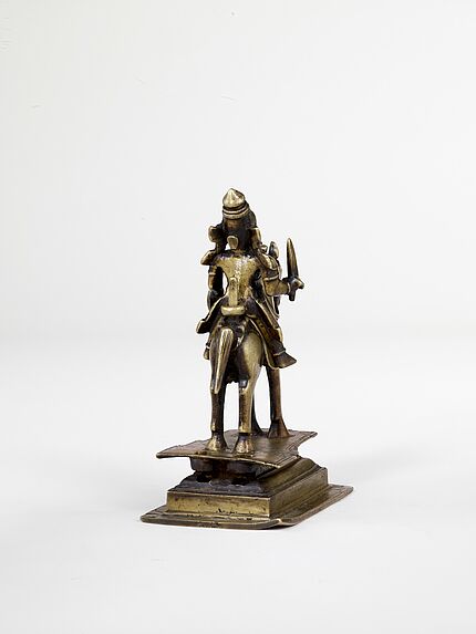 Statuette du dieu cavalier (Khandoba)
