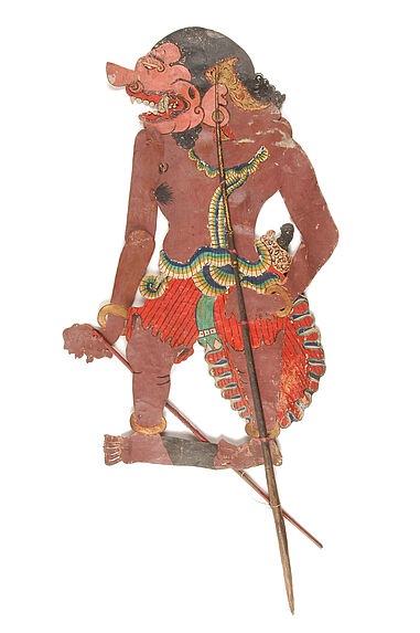 Figure de wayang kulit : Jurang Gerawah Rayat raja Alenka