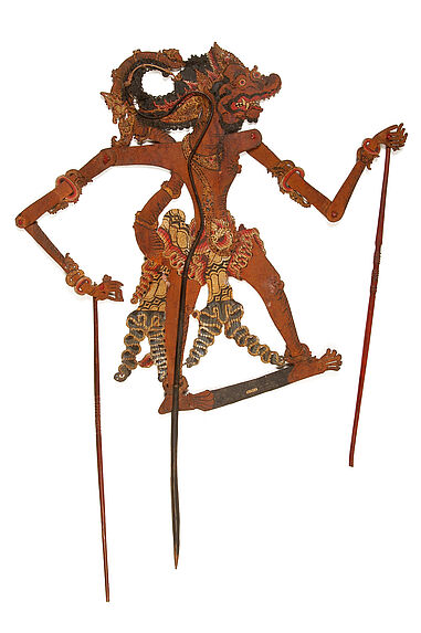 Figure de wayang kulit : Rayat Jaya Anggada Monyet dari Prabu Rama