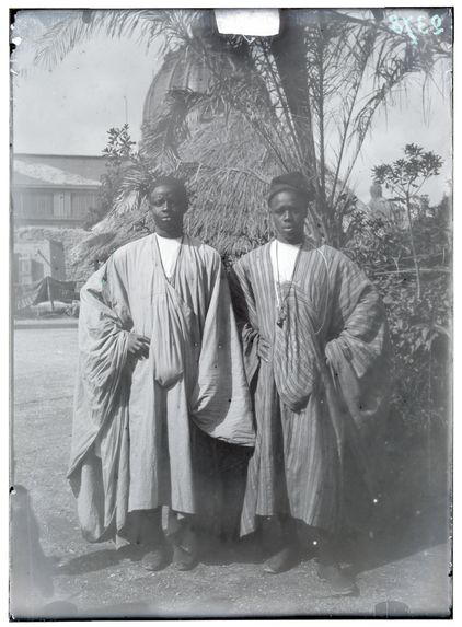 Groupe de deux nègres, Sénégal