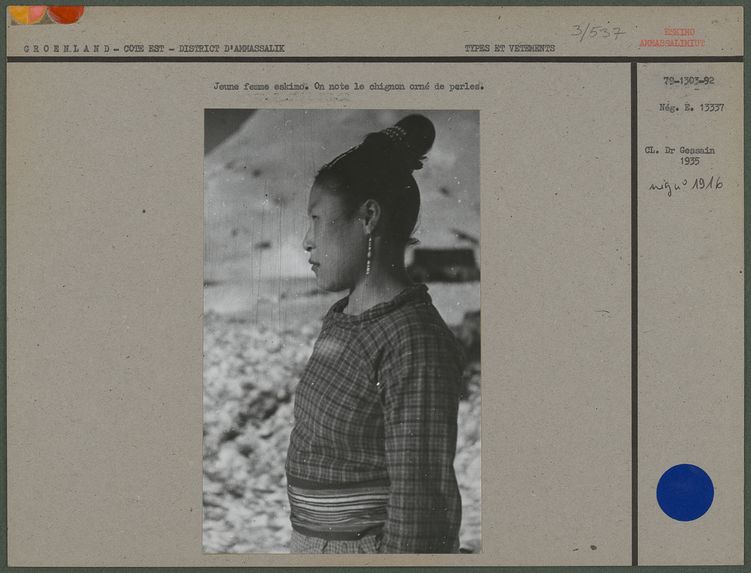 Jeune femme eskimo