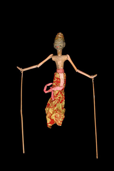 Marionnette de wayang golek : Pugol Manik petahan palon ambah