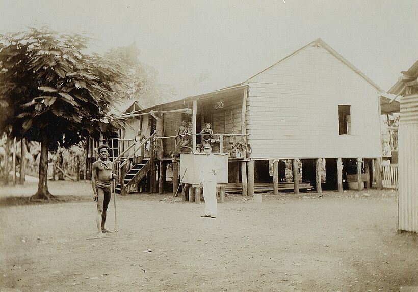 Maison à Bogadjim, Baie d'Astrolabe