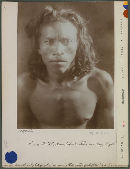 Homme Batak, 25 ans, tribu de Foba