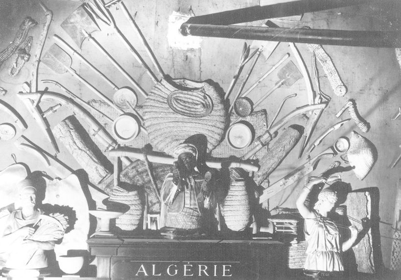 Classification des objets. Algérie, 1931