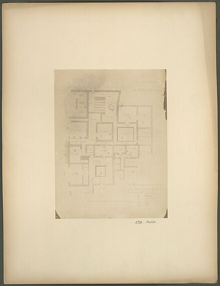 Plan de la première maison toltèque