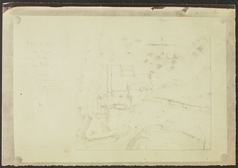 Tula. Plan du Cerro del Teroro