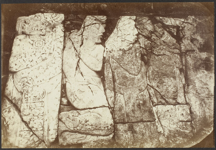 Palenque. Grand bas-relief