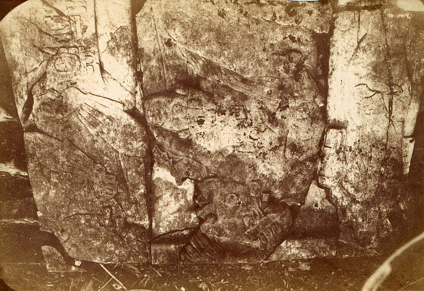 Palenque. Grand bas-relief