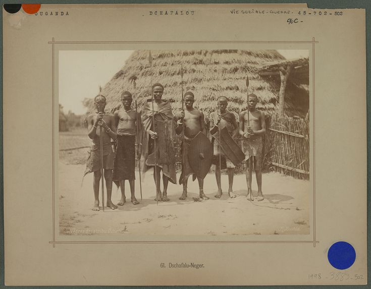 Hommes de la tribu Dchafalou