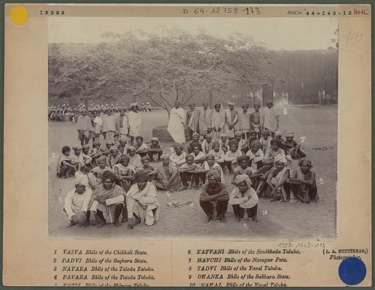 Groupe d'Hindous de tribus diverses