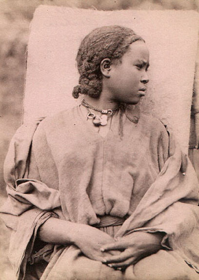 Atké, femme amhara de Tegoulet