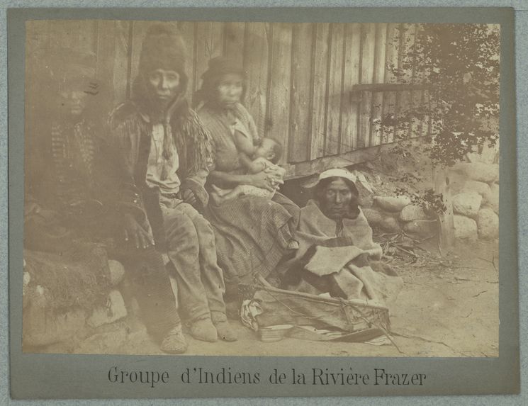 Groupe d'indiens de la Rivière Frazer