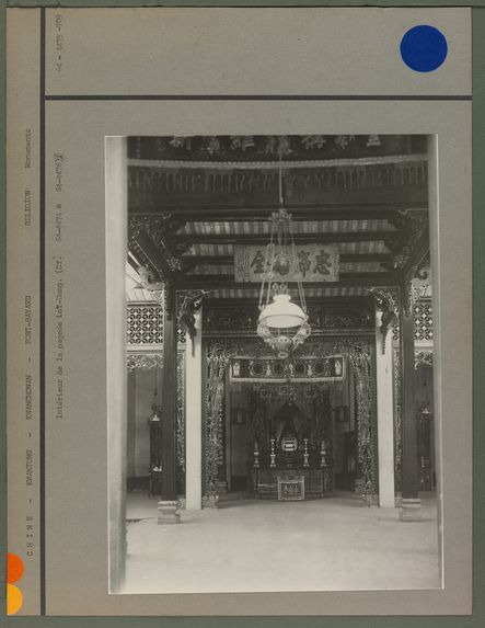 Intérieur de la pagode
