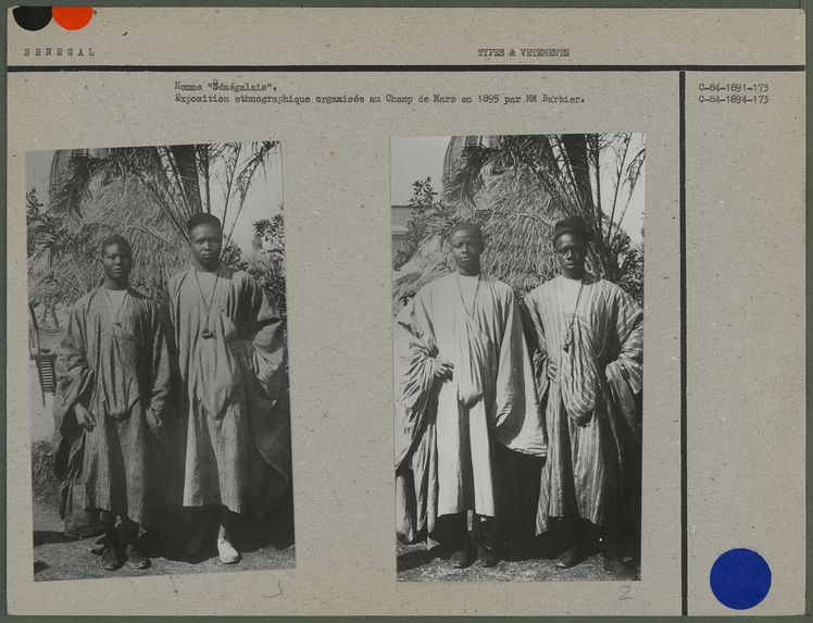 Hommes &quot;sénégalais&quot