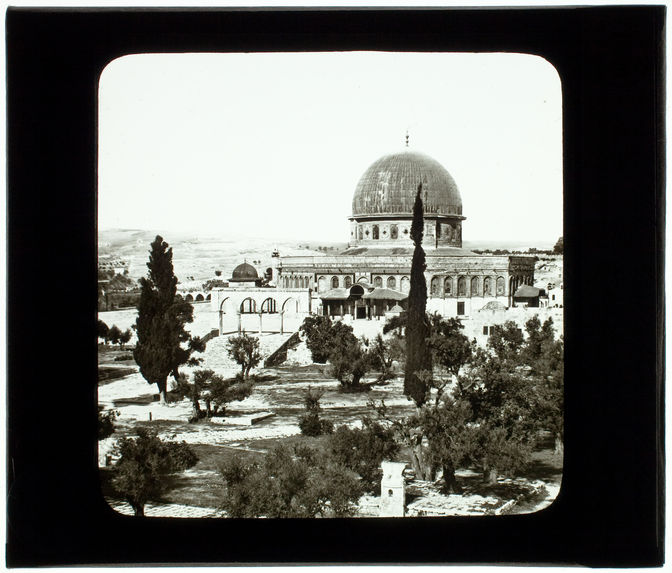 Jérusalem. Mosquée d'Omar (vue panoramique)