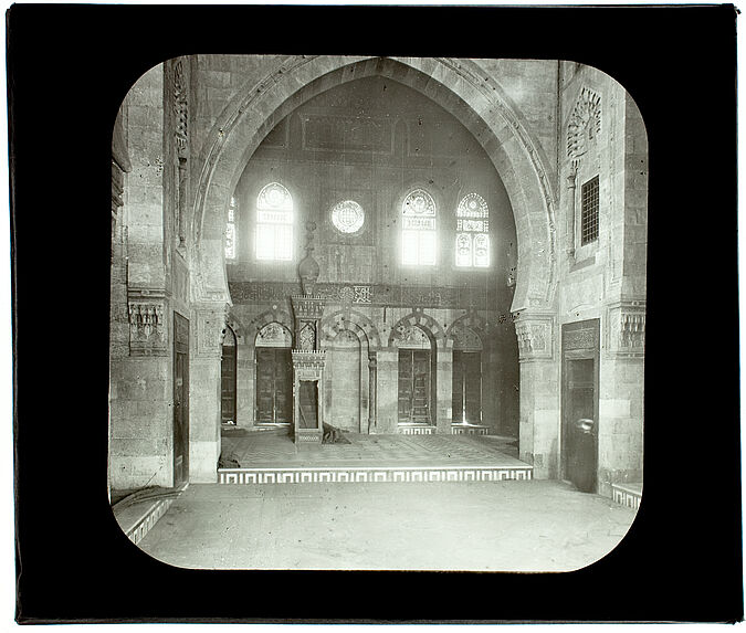 Le Caire. Mosquée du sultan Abi (intérieur)