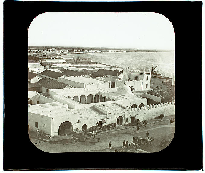 Mahdia. Panorama vers la mer