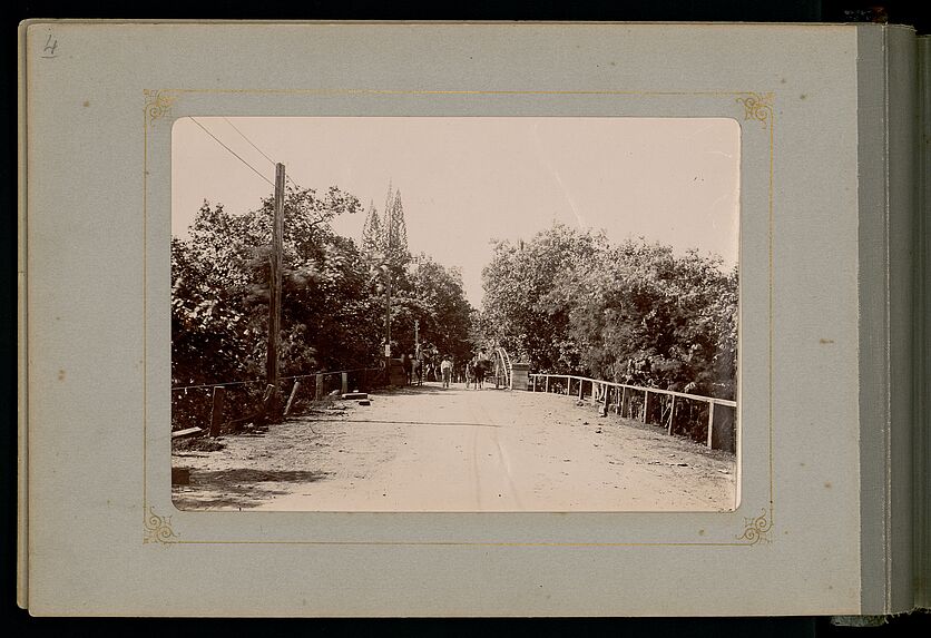 La route de ceinture au pont Fautaua