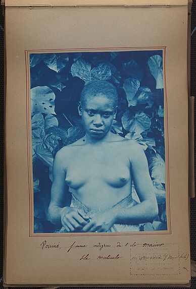 Pouiné, femme indigène de l'île Maiwo