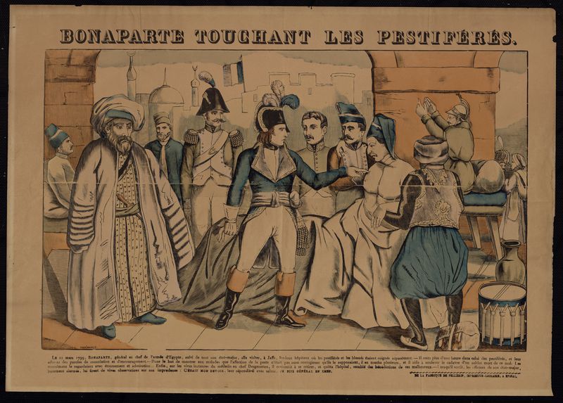 Bonaparte touchant les pestiférés