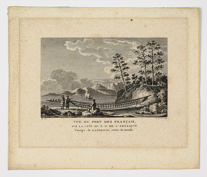 Vue du Port des Français, sur la côte du N. O. de l'Amérique Voyage de La Pérouse autour du monde