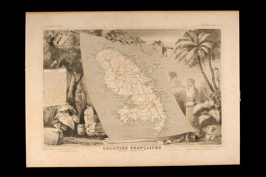 Colonies françaises Martinique. Amérique du Sud