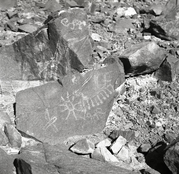 Pétroglyphes de Chekta, Rio Chillon (dépt. de Lima)