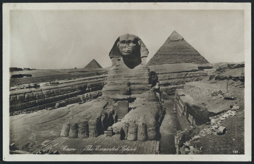The excavated sphinx