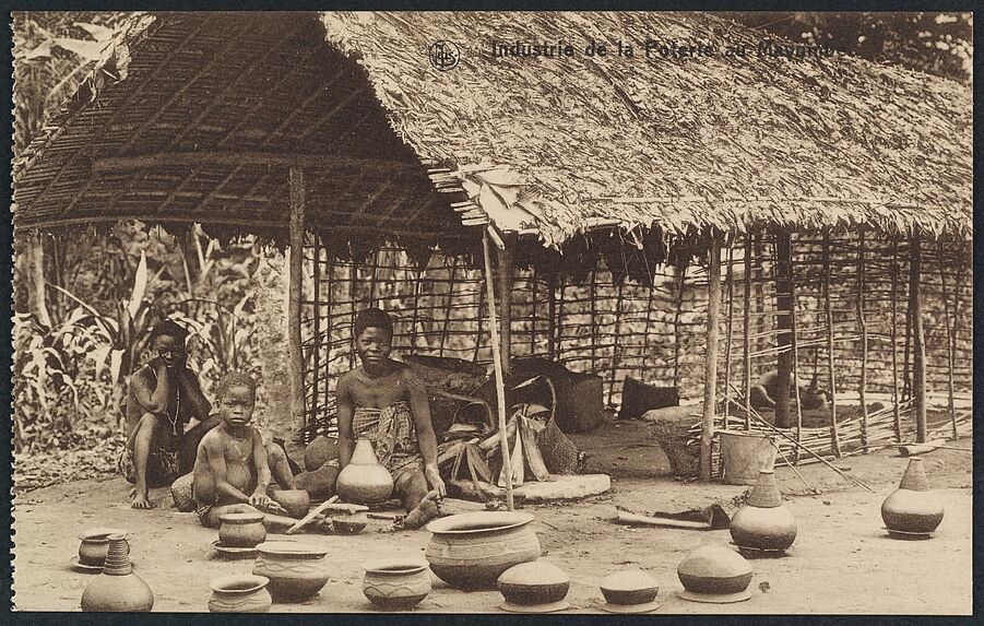 Industrie de la poterie au Mayumbe