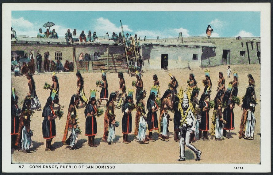 Corn Dance, Pueblo of San Domingo