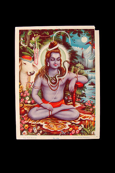 Image imprimée: Shiva