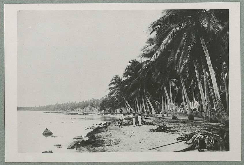 Tuamotu. La plage de Fakarava