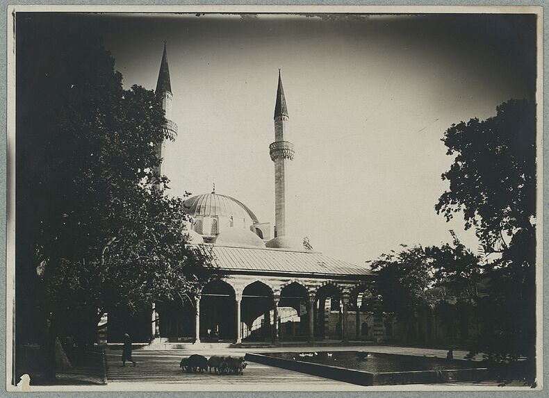 Syrie. Damas [Mosquée des Derviches]