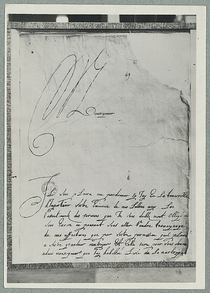Lettres du Sieur d'Esnambuc au Cardinal de Richelieu ; prise de possession de la Martinique