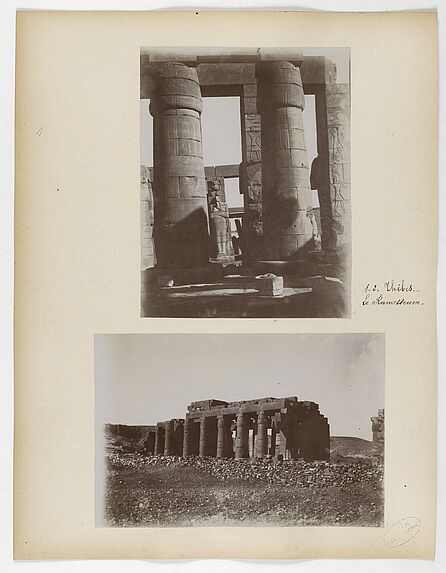 1_2. Thèbes. Le Ramesseum