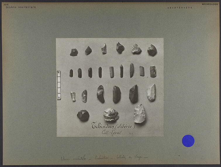 Tchindan (Sibérie) [Outils lithiques]